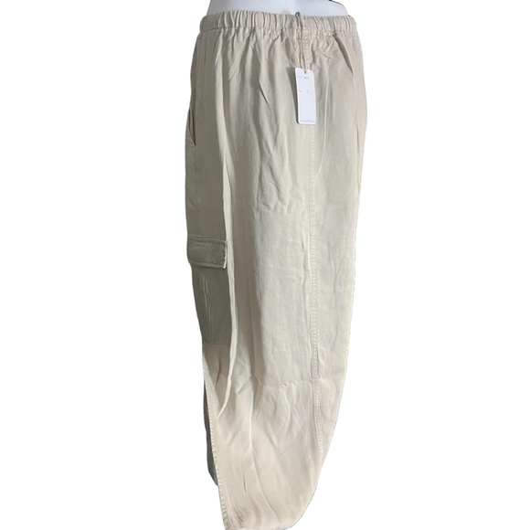 kacki tensil maxi skirt brown by nostalgia - Picture 4 of 14